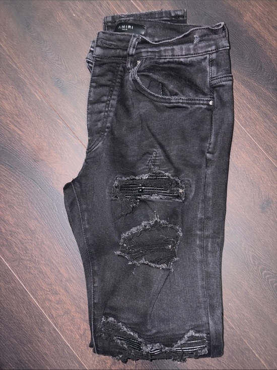 AMIRI Other - AMIRI Men’s Black Ripped Skinny Jeans